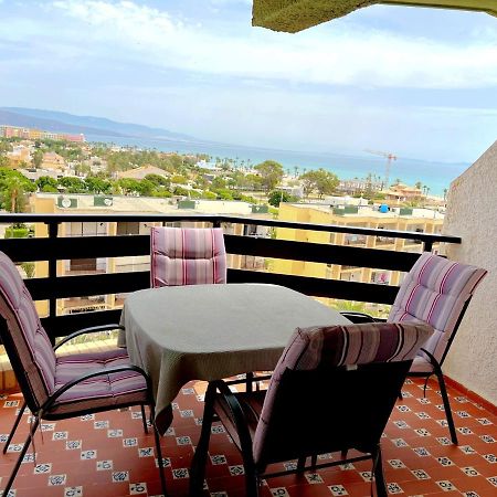 Apartamento Roquetas de Mar Urbanización, 2 dormitorios, Gran Terraza con vista al mar, wi-fi, parking y piscina Exterior foto