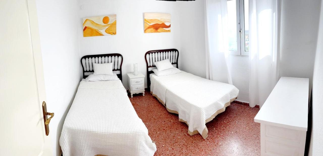 Apartamento Roquetas de Mar Urbanización, 2 dormitorios, Gran Terraza con vista al mar, wi-fi, parking y piscina Exterior foto