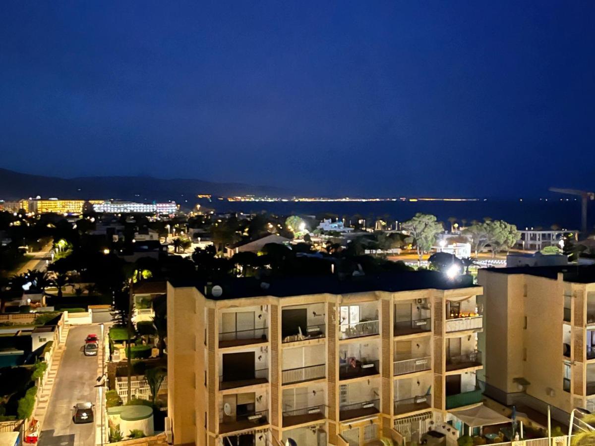 Apartamento Roquetas de Mar Urbanización, 2 dormitorios, Gran Terraza con vista al mar, wi-fi, parking y piscina Exterior foto