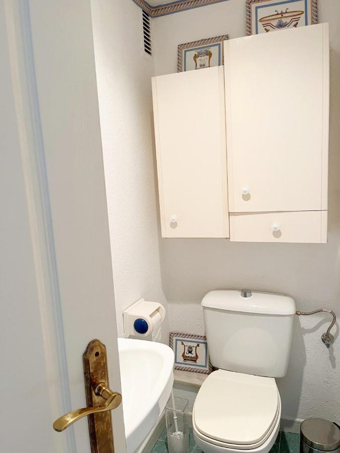 Apartamento Roquetas de Mar Urbanización, 2 dormitorios, Gran Terraza con vista al mar, wi-fi, parking y piscina Exterior foto